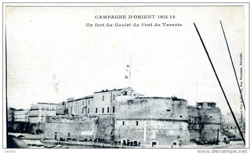 0022 Castello Aragonese-Campagna D\'Oriente 1914-1918