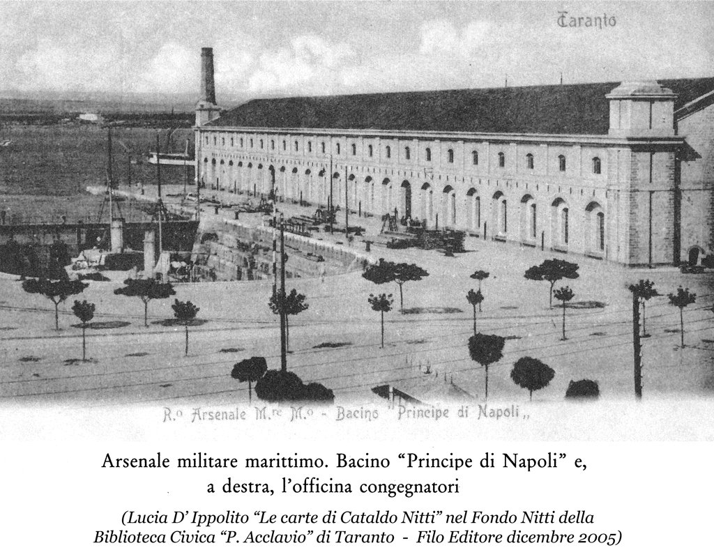 0057 Regio Arsenale Bacino Principe Di Napoli E Officina Congegnatori