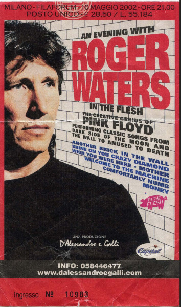 01.Roger Waters (10.05.2002, Assago (Milano), Filaforum)