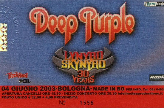 03.Deep Purple (04.06.2003,Bologna, Made in BO)